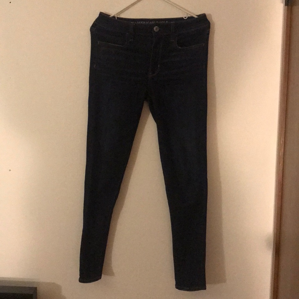 American Eagle super stretchy hi-rise jeggings